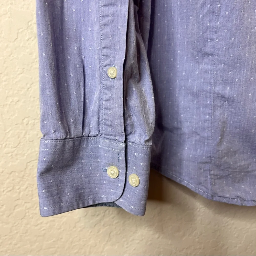 Banana Republic Soft Wash Slim Fit Button-Up Shirt Men’s Size M Light Blue